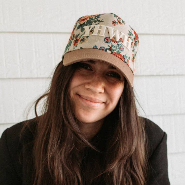 Jenessa Wait - Wholesale Trucker hat – Women’s - Hat: Floral YHWH2