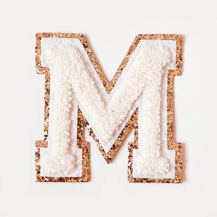 Mimi's Glow Accessories - Wholesale Sticker - Glitter Letters Cream (VE3)13