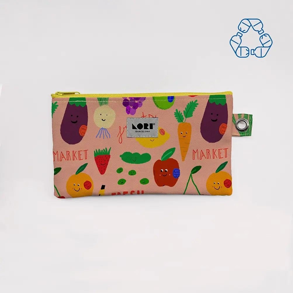Lori Barcelona - Wholesale Pencil Case/Pouch - FRUITS&VEGETABLES CASE By Lusiet X Lori Barcelona4