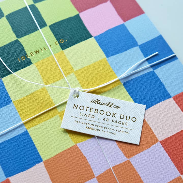 Idlewild Co. – Engroshandel Notesbog – Notebook Duo | Regnbue Tjek2
