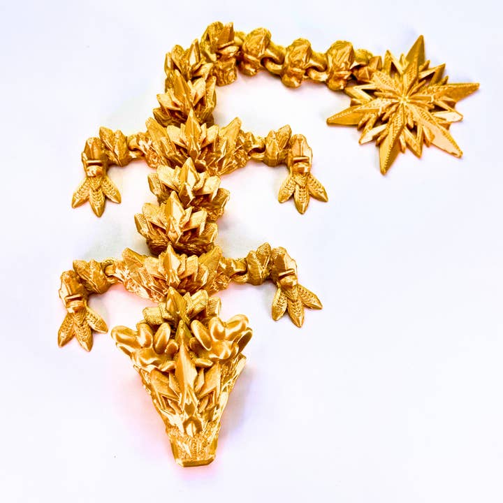 Dragon Fidgets - Wholesale Fidgetspeelgoed - Kinderen - 9" Rendier Sneeuwvlok Winter Draak Fidget Speelgoed13