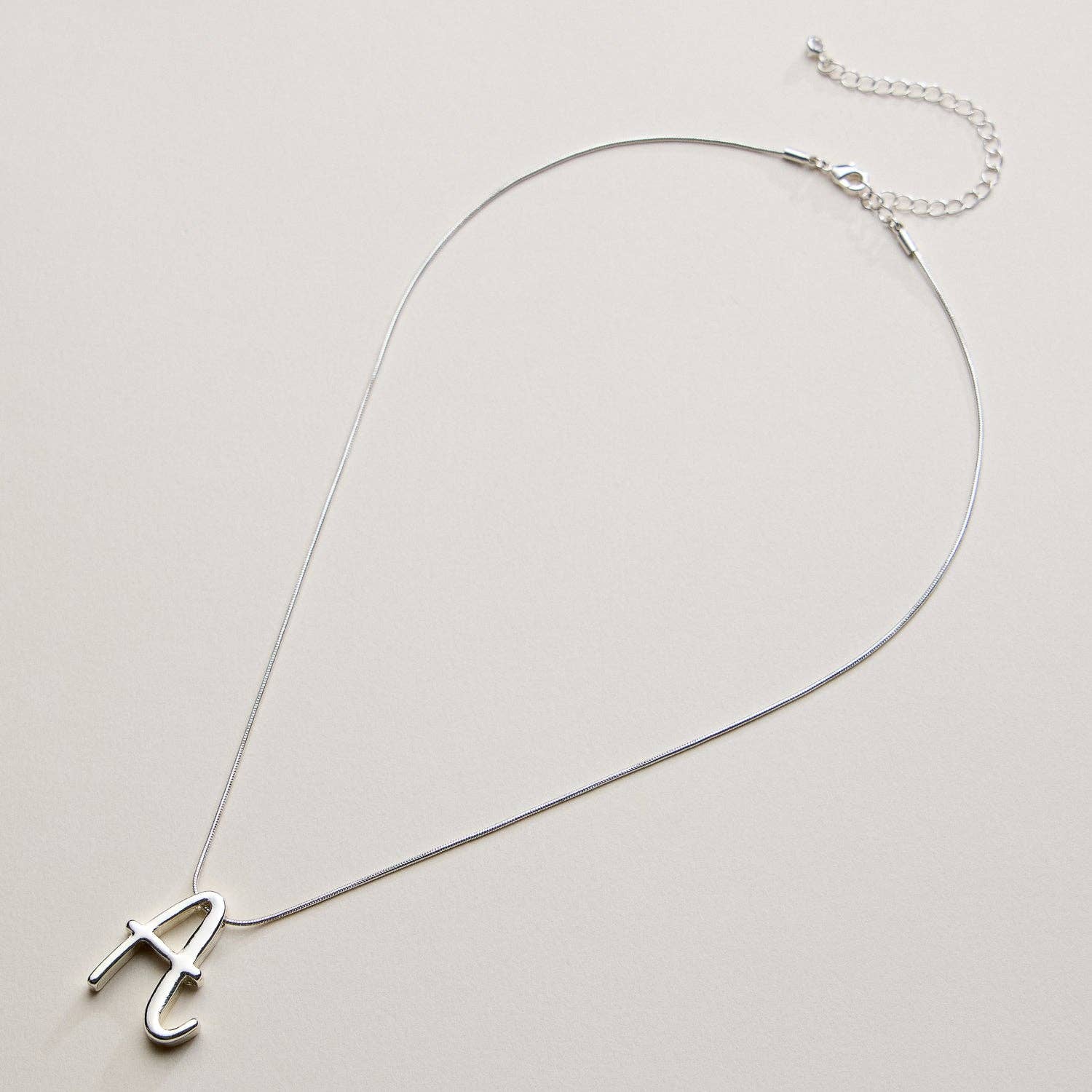 Frem - Wholesale Pendant/Charm Necklace - A Set of 16 Letters Gold Dipped Necklace – Gold & Silver Alphabet Charm Jewelry51