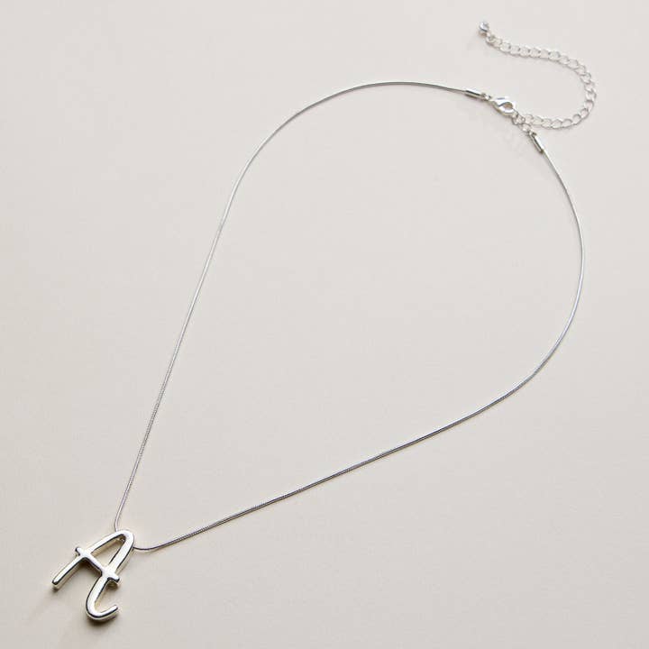 Frem - Wholesale Pendant/Charm Necklace - A Set of 16 Letters Gold Dipped Necklace – Gold & Silver Alphabet Charm Jewelry51