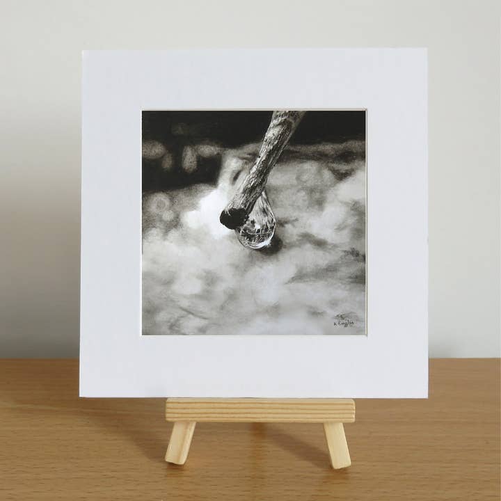 Aysgarth Falls Limited Edition Signed Mini Print for wholesale by Drawing In Dark