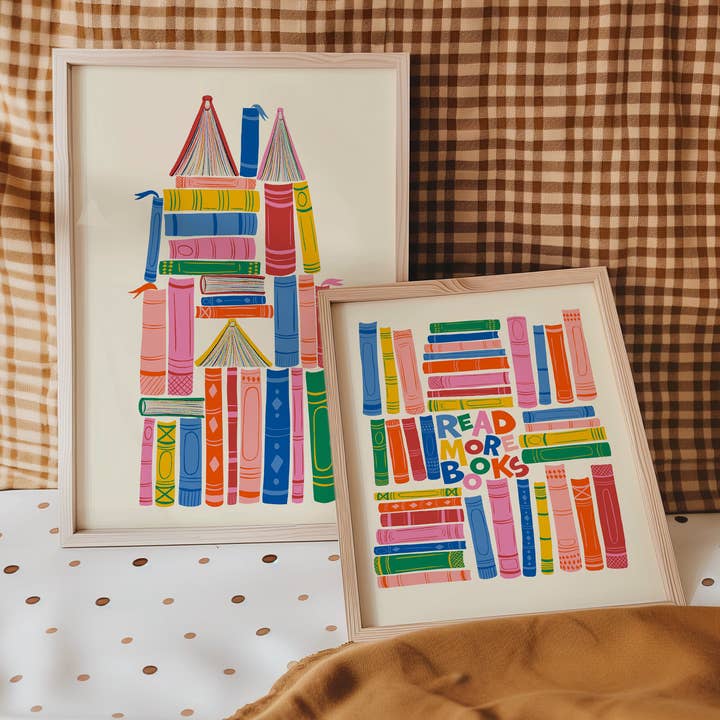 DorothyDear - Wholesale Art Print - Kids & Baby - Book Castle Wall Art Print3