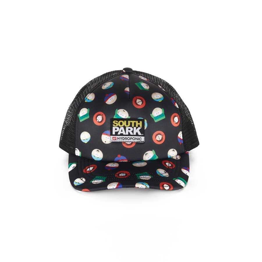 Hydroponic - Wholesale Trucker Hat - Unisex - SOUTH PARK HEADS Black HW097-01 Cap2