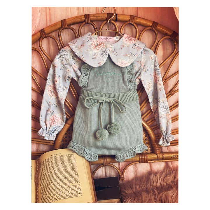 Baby Boy's Blue Annie Shirt for wholesale by nora norita nora