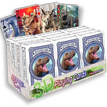 Artgame Ltd. - Wholesale Playing Cards - 3D Playing Cards - Dinosaurs (12)