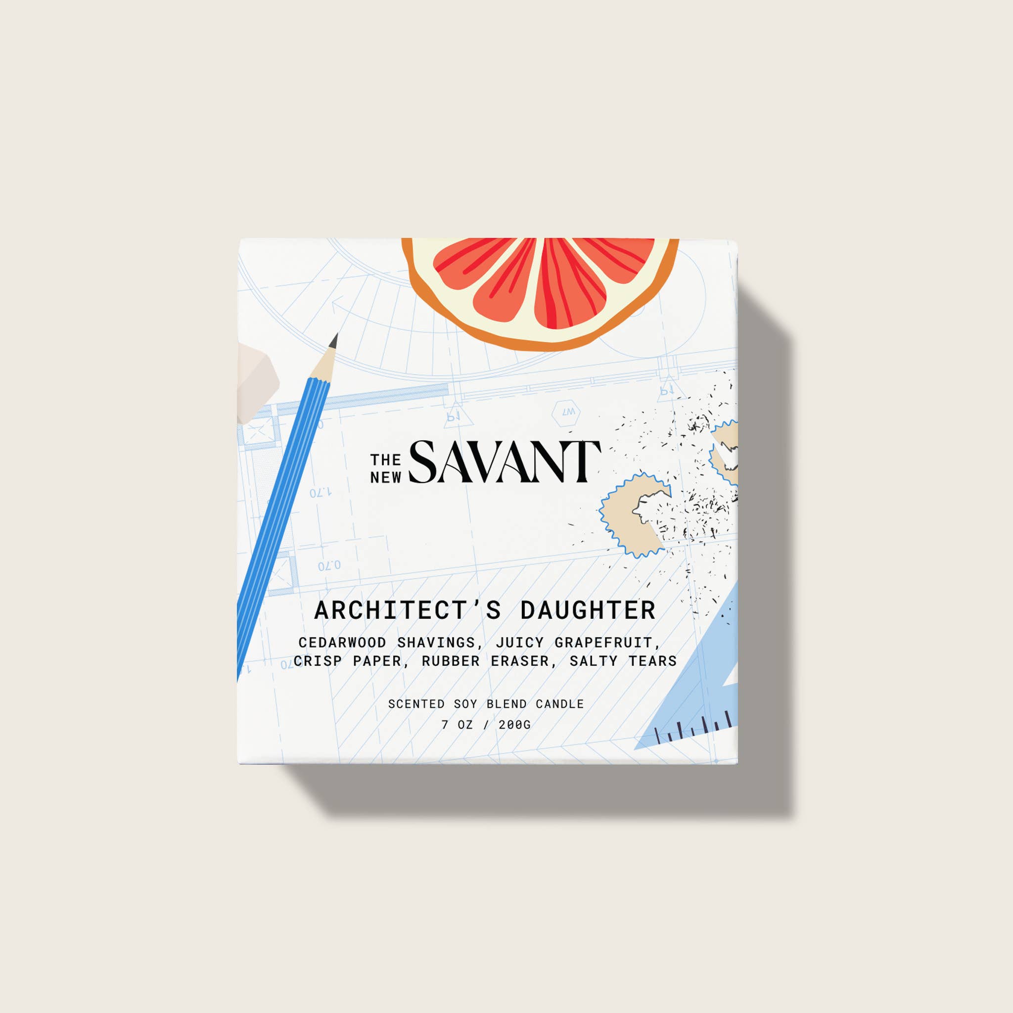 THE NEW SAVANT - Vente Bougie en bocal - Bougie Architect's Daughter - Meilleure Vente - Boisé + Agrumes4