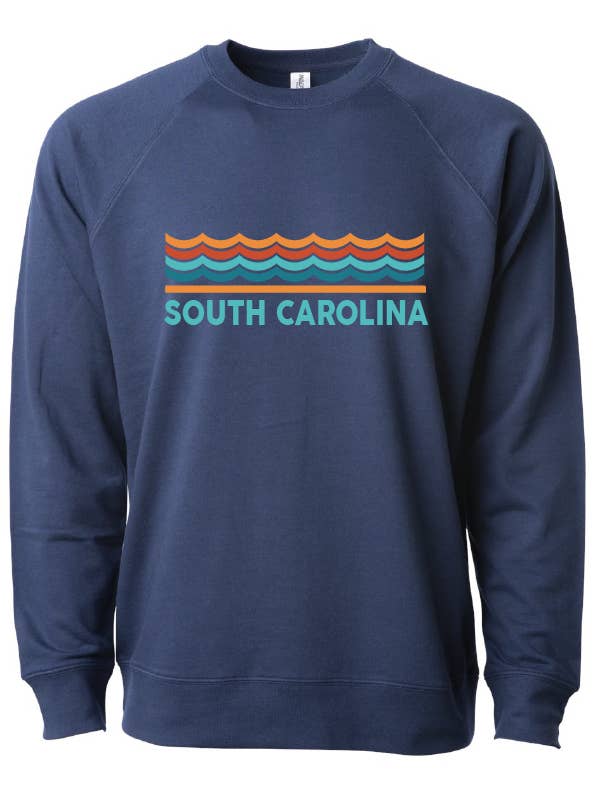 Retro Wave Customizable Fleece Pullover for wholesale by MT Brand Apparel