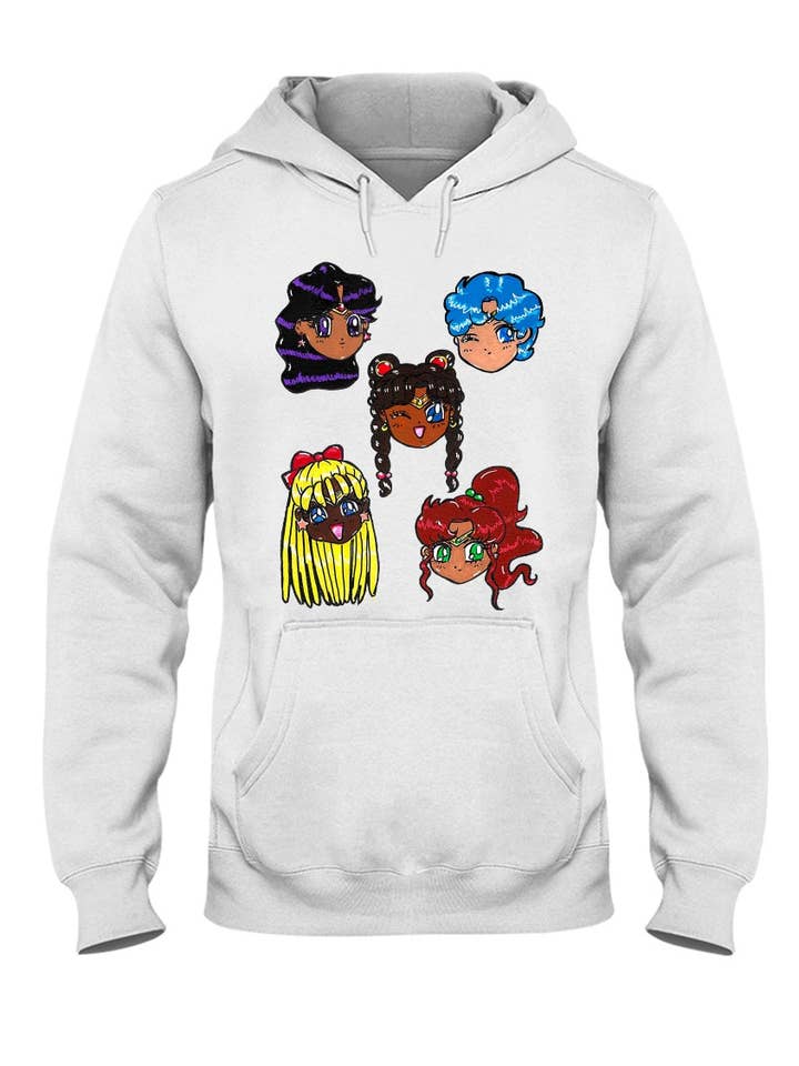 Sailor Scouts Hoodie for wholesale by D. Ridley Designs