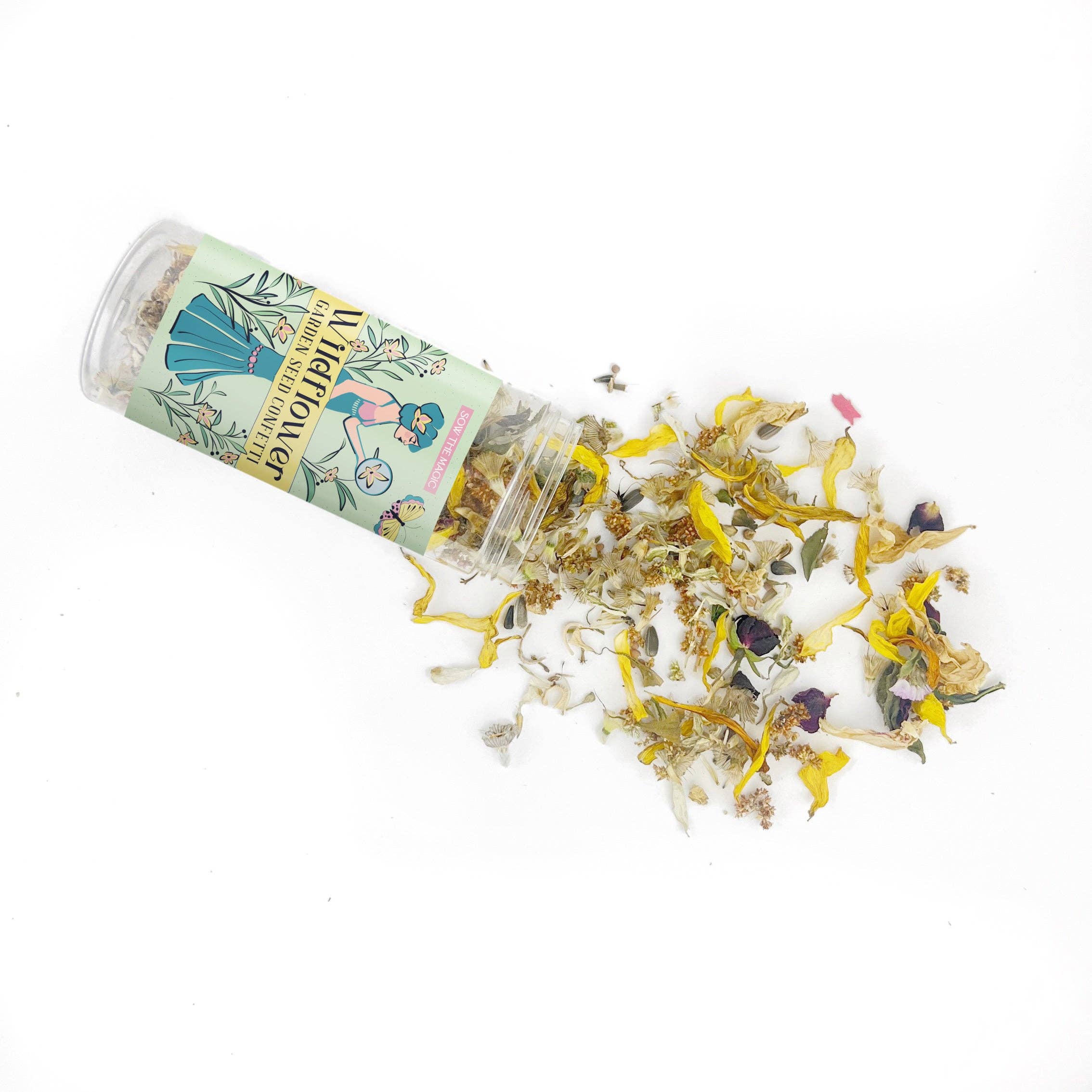 Sow the Magic - Wholesale Confetti - Wildflower Garden Confetti Sprinkles - Blooming Celebrations3