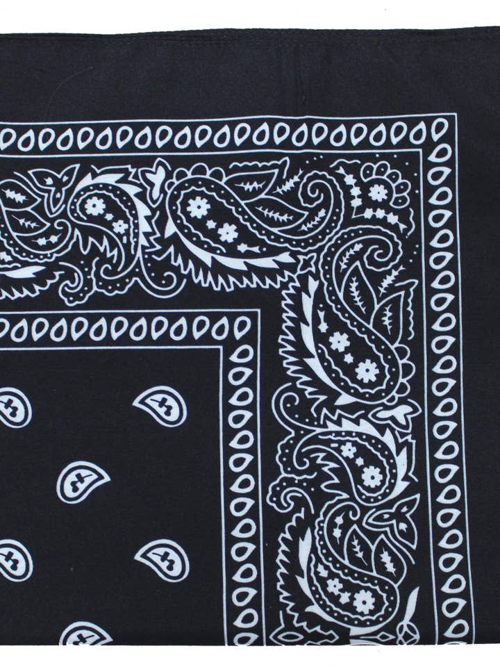 Mechaly Paisley 100% Cotton Bandanas - 3 Pack for wholesale by Bandanas Wholesale