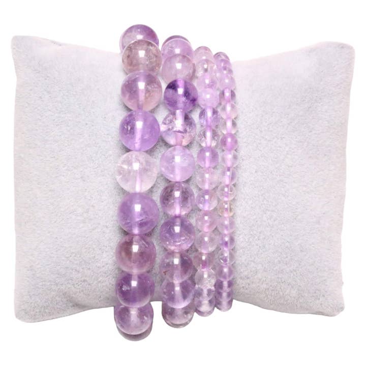 AA Lavender Amethyst Bracelet for wholesale by Foliesbijoux