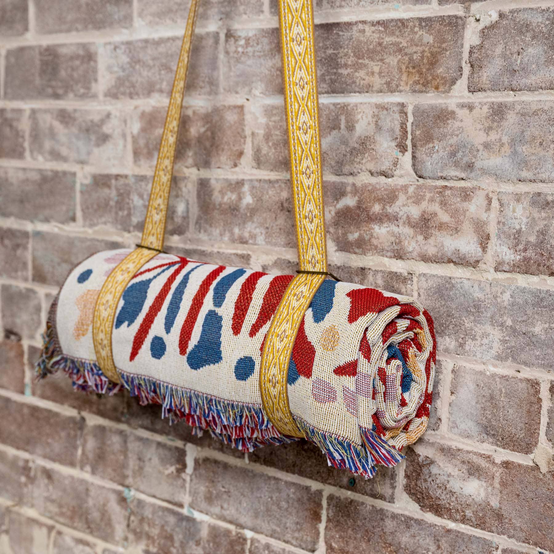 HENDEER - Vendita all'ingrosso Plaid - Tappeto/Telo da picnic intrecciato « A Day In The Life »10