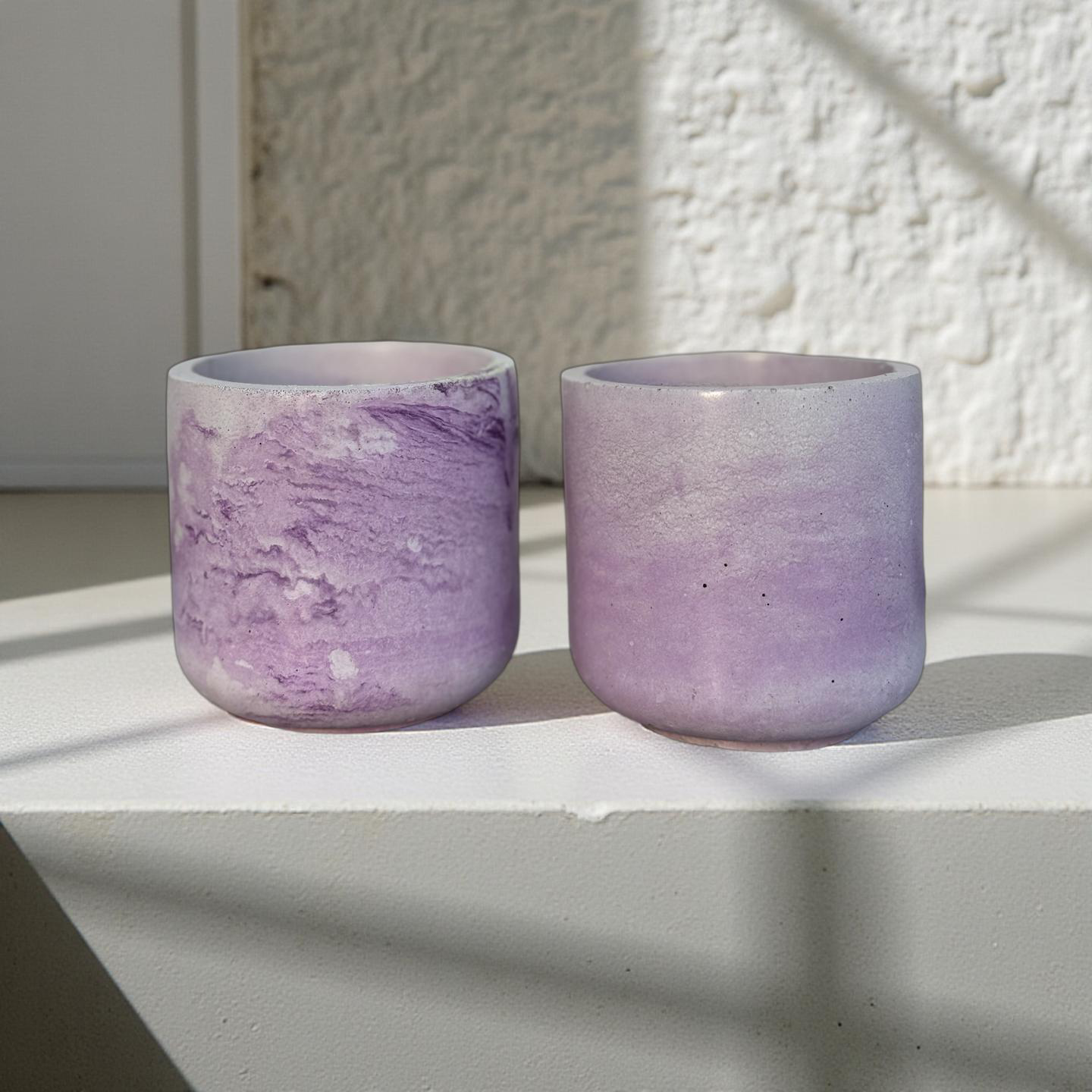 Colourfuljoy Designs - Wholesale Jar/Filled Candle - Candle empty jars/ Cement vessels/ Empty candle container 8