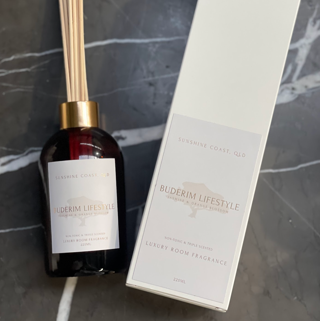 CEDARGRIS PRIVATE LABEL - Wholesale Reed diffuser - 225ml Private Label Reed Diffuser - Clear8