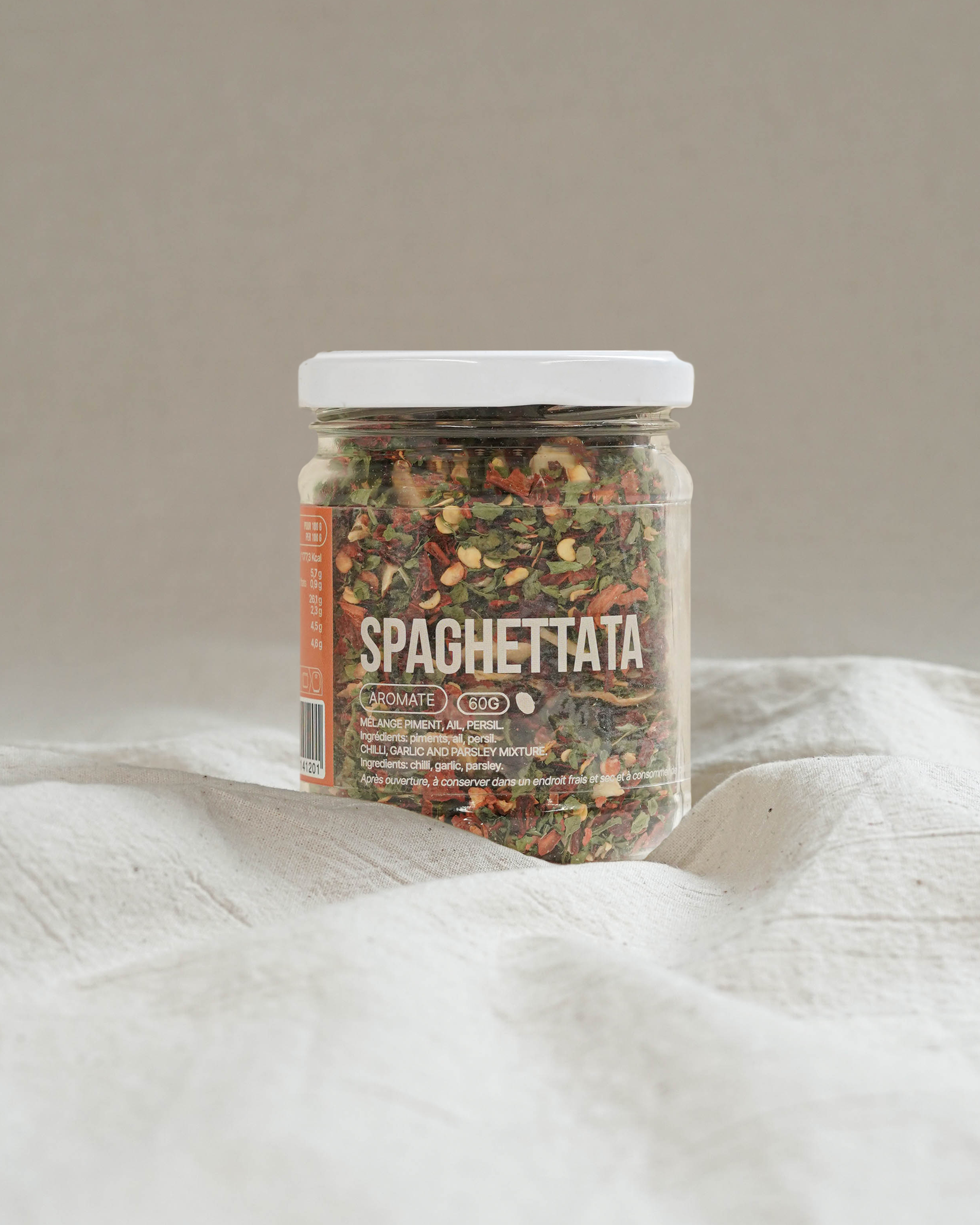 OLIO DI SERRA - Venta al por mayor Mezclas de especias - Spaghettata (40g)1