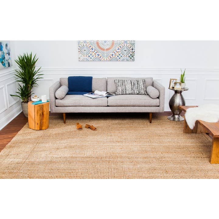 Anji Mountain - Wholesale Area Rug - Andes Natural Jute Rug