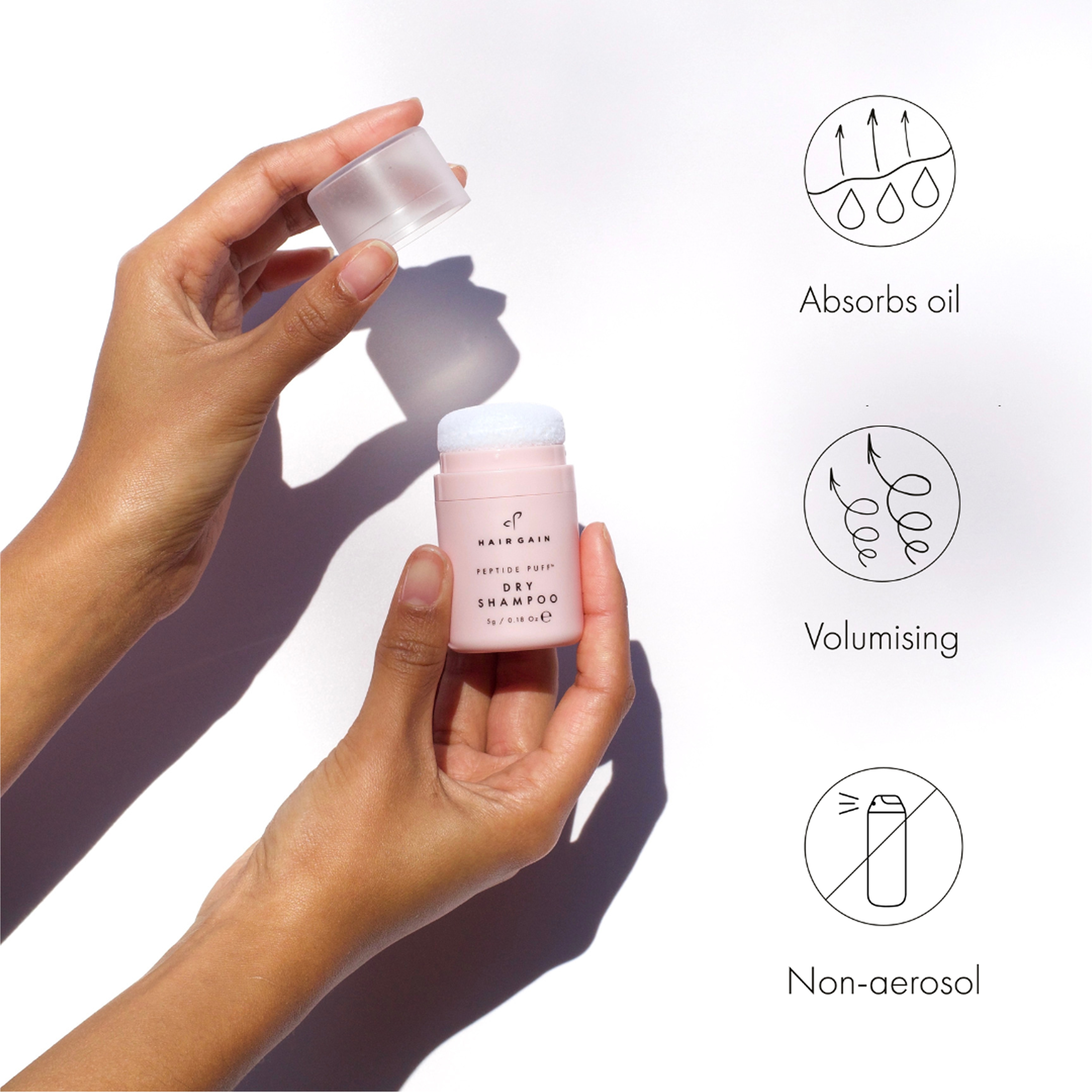 Hair Gain - Wholesale Dry Shampoo - Peptide Puff™ Dry Shampoo4