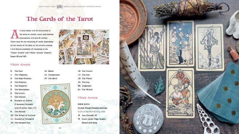 Texas Bookman – Großhandel Buch zum Thema Körper, Geist & Seele – Wie man Tarot liest (Gothic Dreams)1