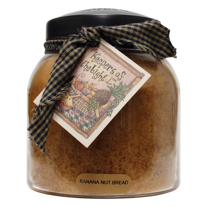 34Oz Kotl Papa Jar Candle- Banana Nut Bread for wholesale by Cheerful Candles