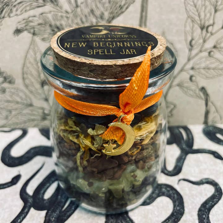 Vampire Unicorns - Wholesale Spiritual Stone/Crystal - Spell Jars / Anxiety Bewitch Bliss Empower Faerie Guardian7