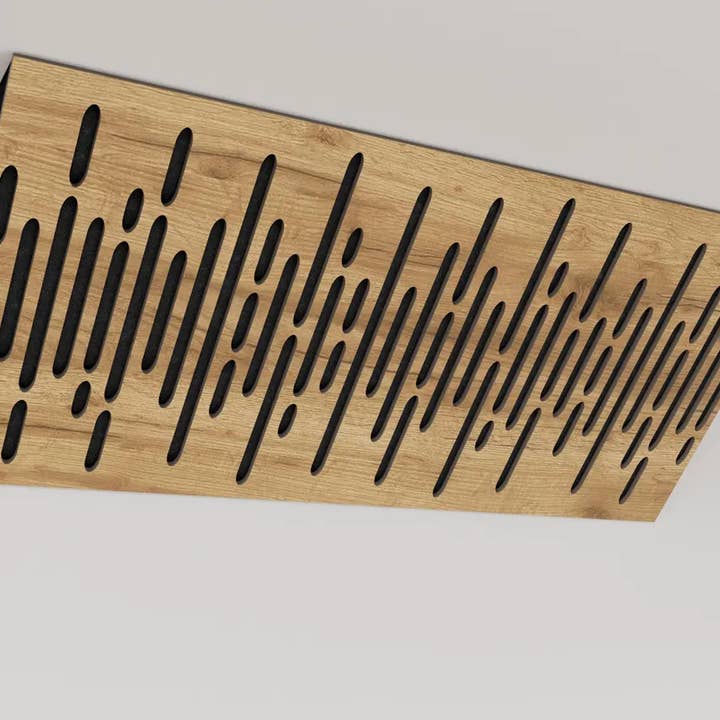 ATB-Sound sp. z o. o. - Vendita all'ingrosso Decorazione da parete 3D - Piccola trappola per bassi "WAVE-Horizont" 23x50cm per angolo del soffitto