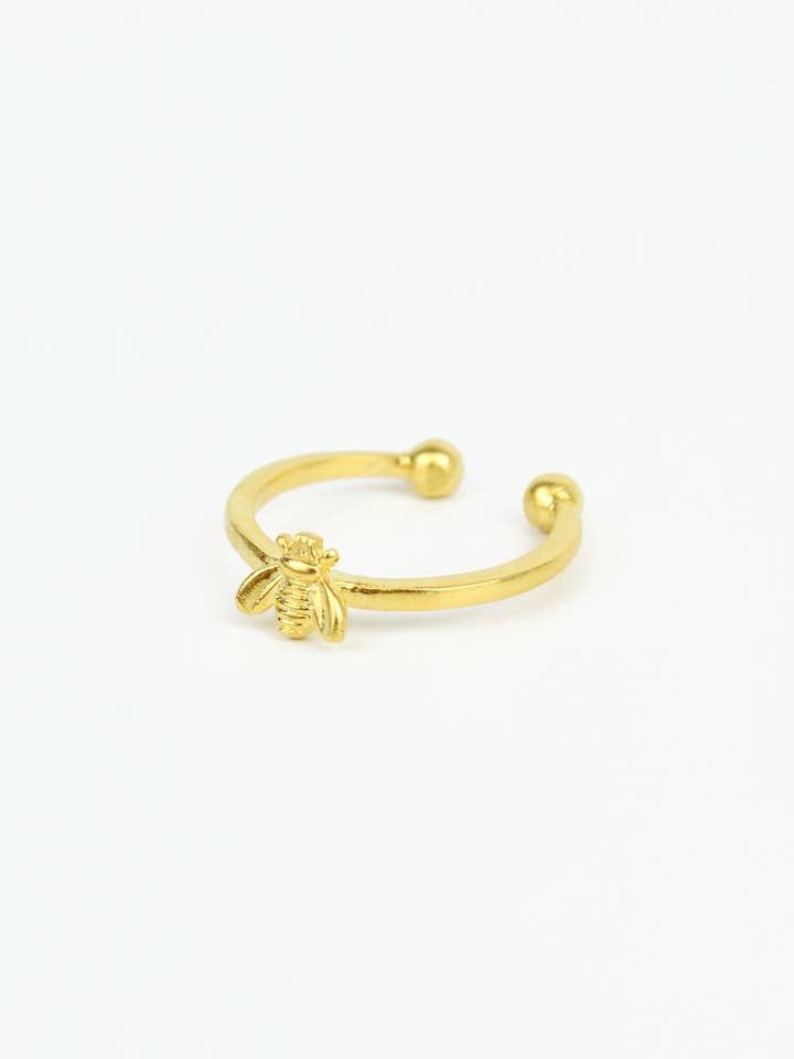 SMALL BEE RING for wholesale by My Doris