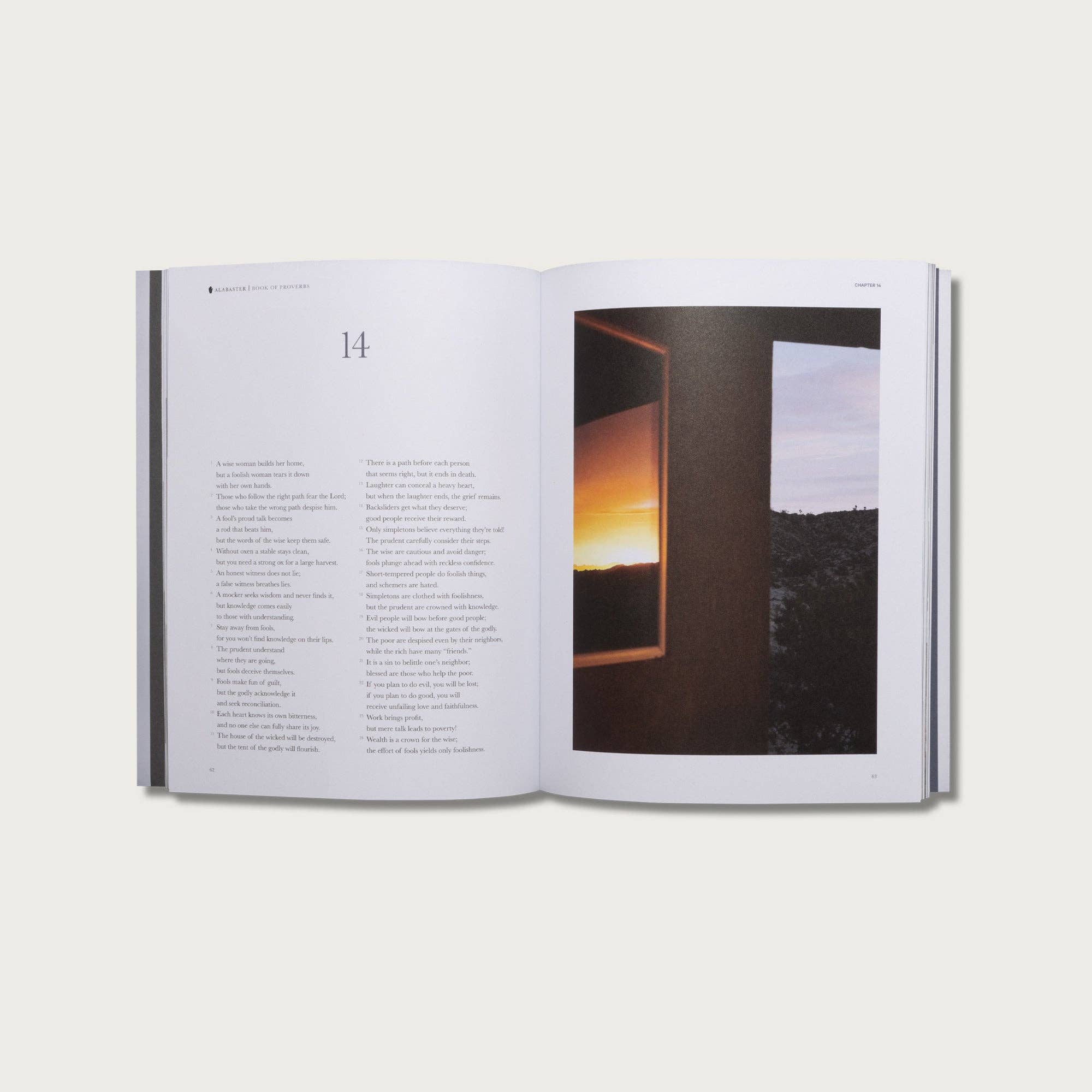 Alabaster Co - Wholesale Religion Book - The Book of Proverbs5