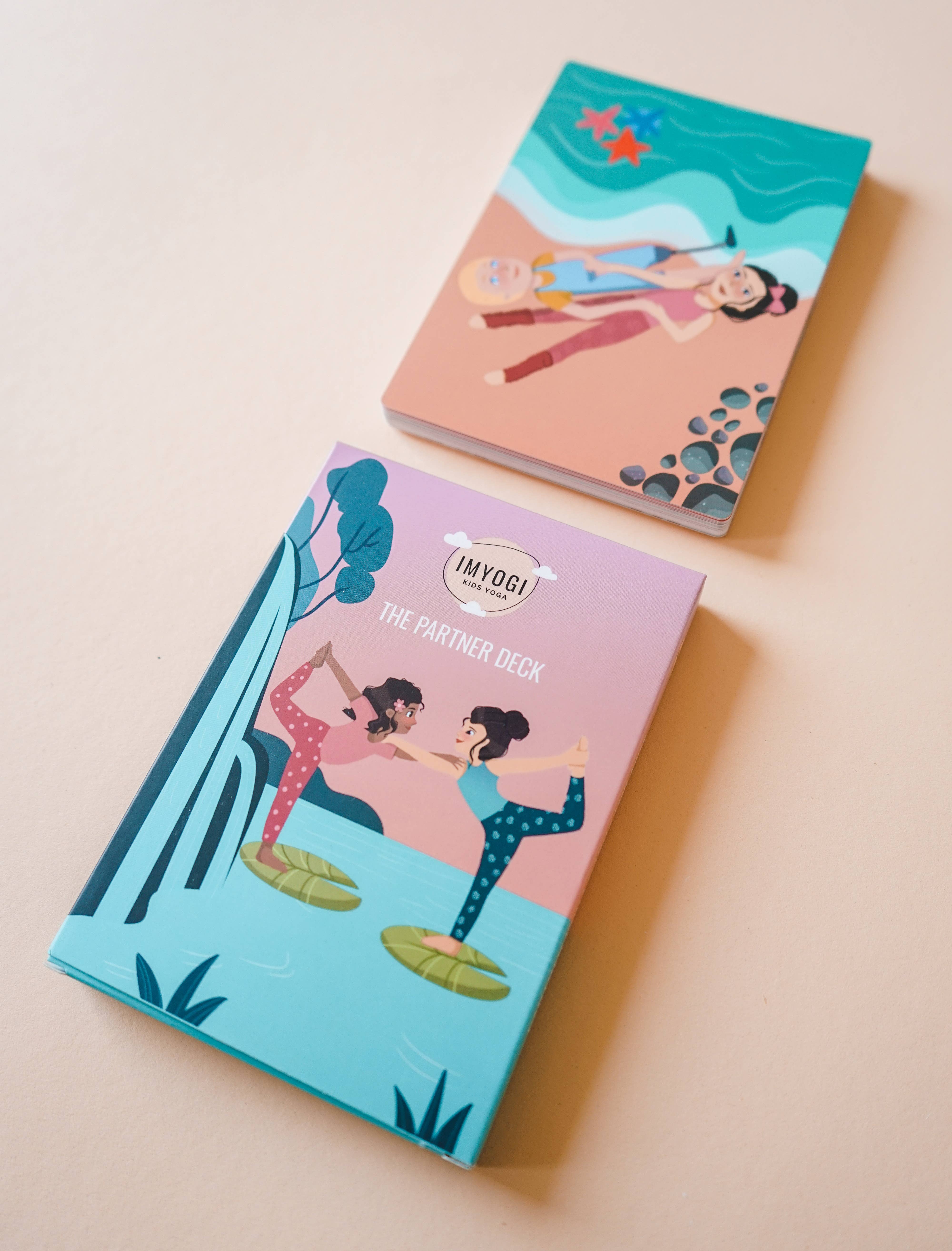 IMYOGI - Wholesale Educatieve kaarten - Kinderen en baby - IMYOGI Partner Deck - Cadeau voor kinderen7