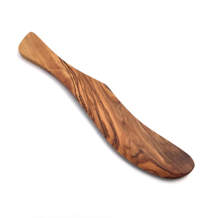 medina mood - Wholesale Cheese Spreader - spreading knife handmade from olive wood1