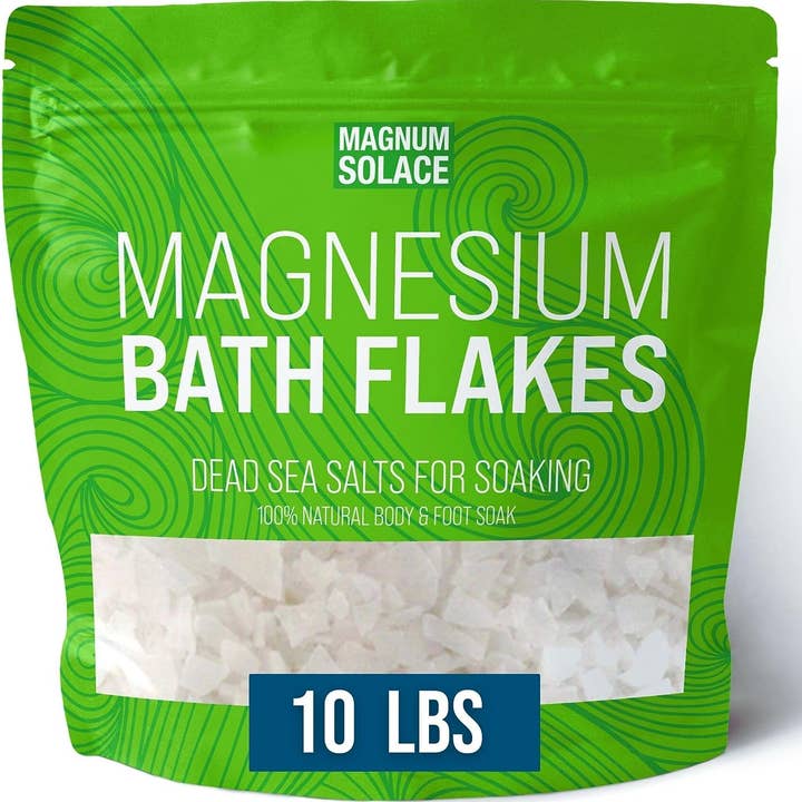 Magnum Solace - Wholesale Bath Salts - Magnesium Bath Flakes, Dead Sea Bath Salts, Bath Soak