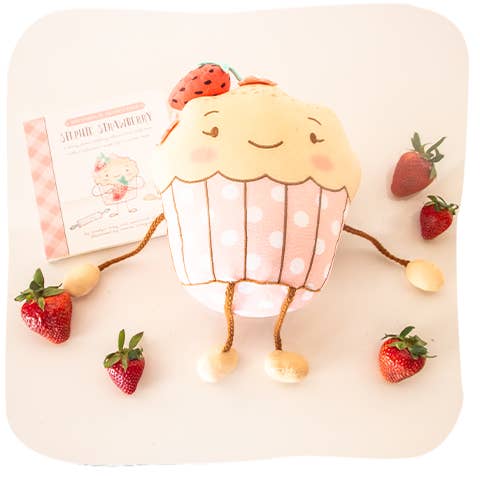 Snuggle Muffins: Stephie Strawberry Book + Toy Set and other Purchase Wholesale cuddle kind. Free Returns & Net 60 Terms on Faire trending on Faire.