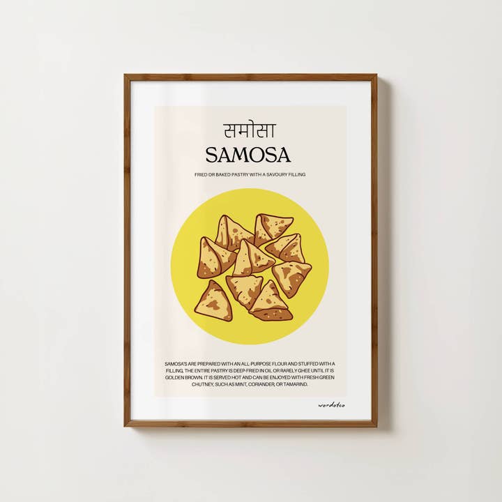 IMPRESSION SAMOSA pour la vente par Wordotco