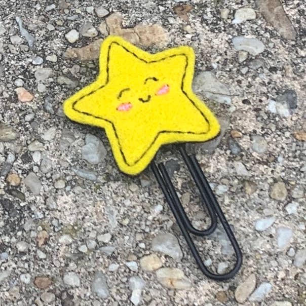 Clip planificateur d'étoiles pour la vente par Brana Rose Co