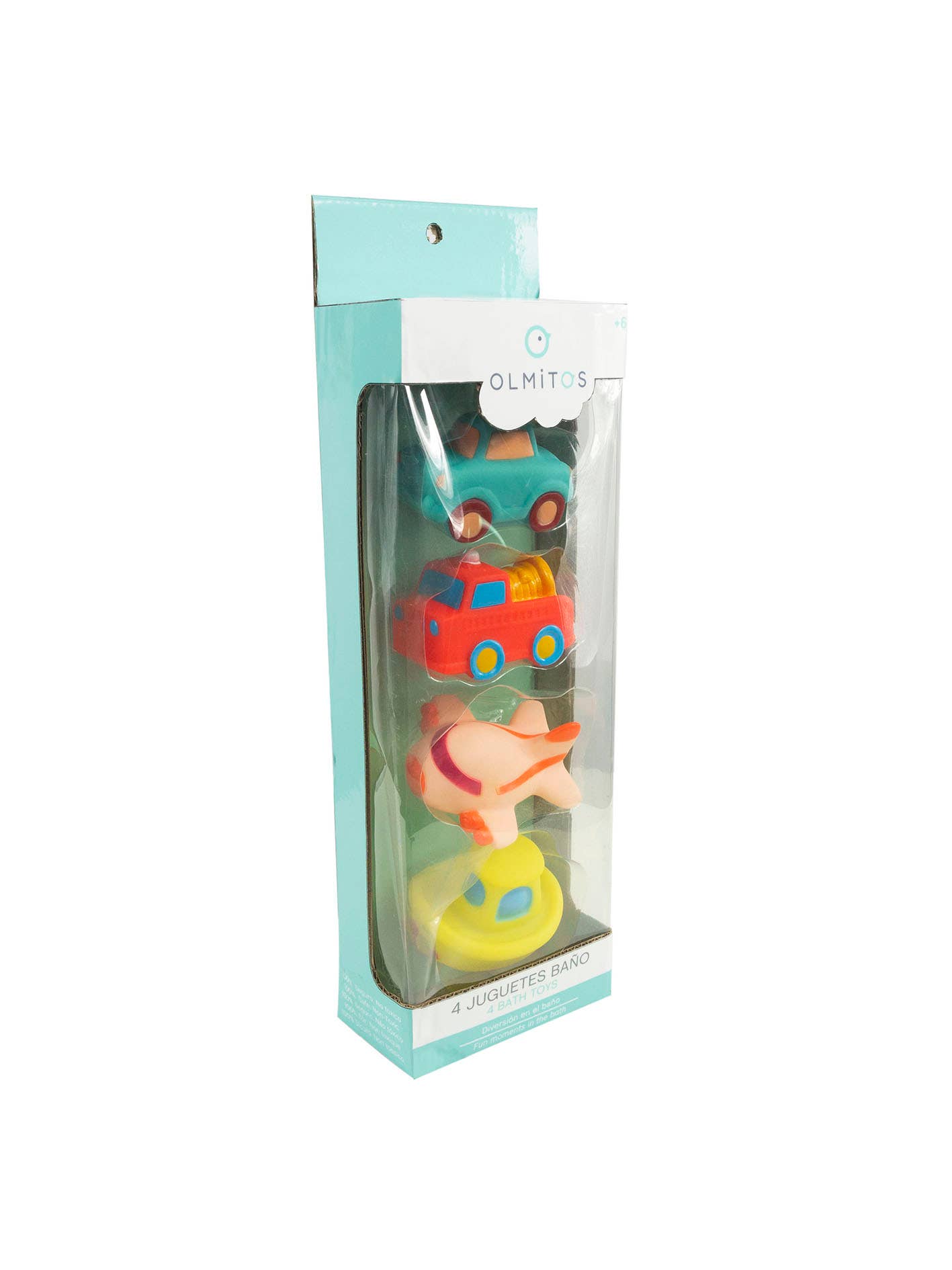 Olmitos S.A – Brinquedo de banho - Bebé por atacado – Caixa com 4 Brinquedos de Banho15