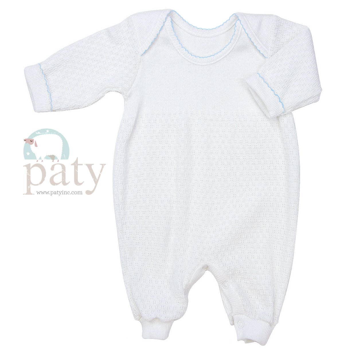 Paty - Wholesale Jumpsuit - Baby - LS Lap Shoulder Romper #1671