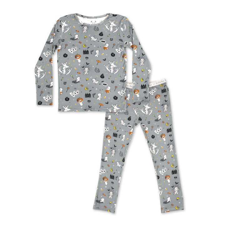 Pyjama Casper Halloween en bambou pour enfants pour la vente par Bellabu Bear