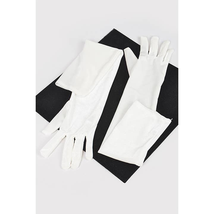 anbfashion - Wholesale Gloves - Women's - Long Velvet Gloves TT8578BK5