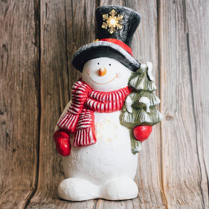 A Cheerful Giver - Wholesale Christmas Decoration - Glowing Frosty Tree with LED Lights — Christmas, Holiday Decorations1