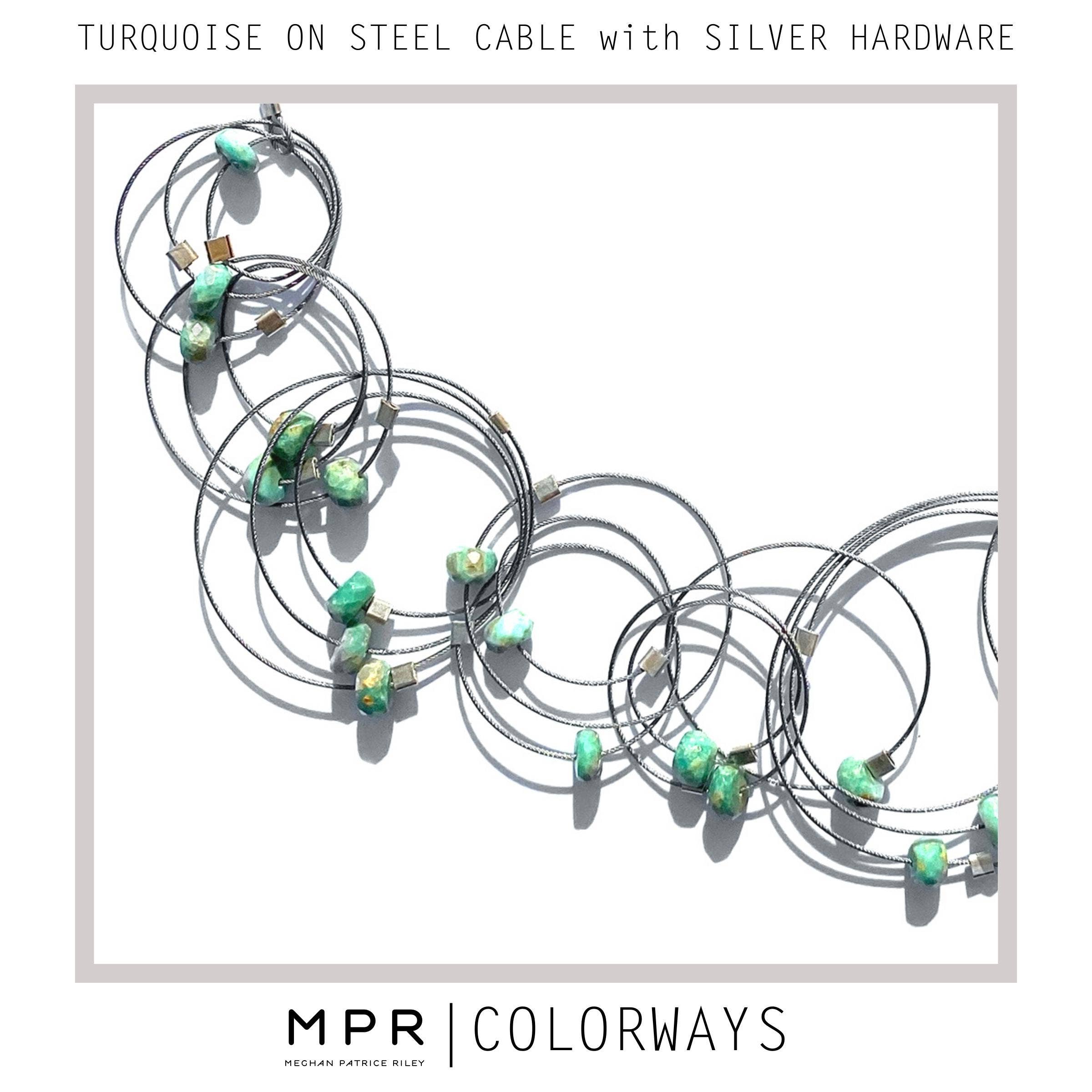 Meghan Patrice Riley – Colar de elos e correntes por atacado – Colar Redux Spring16