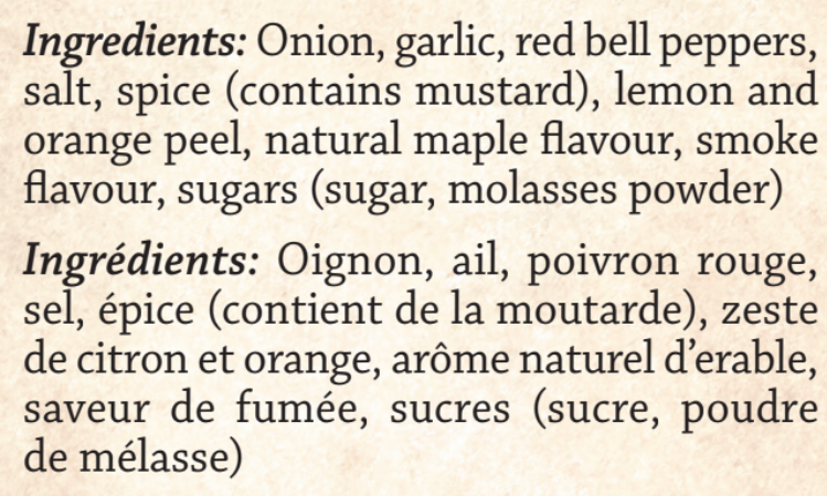 TM Spice Co. - Wholesale Dried Spice Mix - Ransom #52