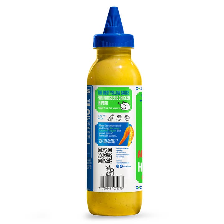Tari Peruvian Hot Sauce - Wholesale Hot Sauce - Tari Hot Sauce - Aji Amarillo - 11.8 oz1