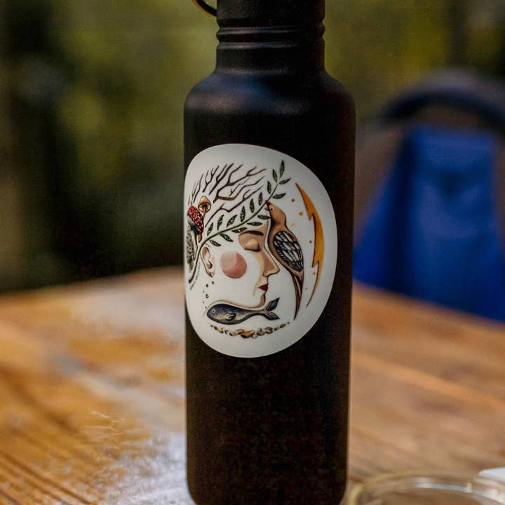 Rosalie Haizlett Illustration - Wholesale Sticker - Nature Girl Waterproof Sticker3