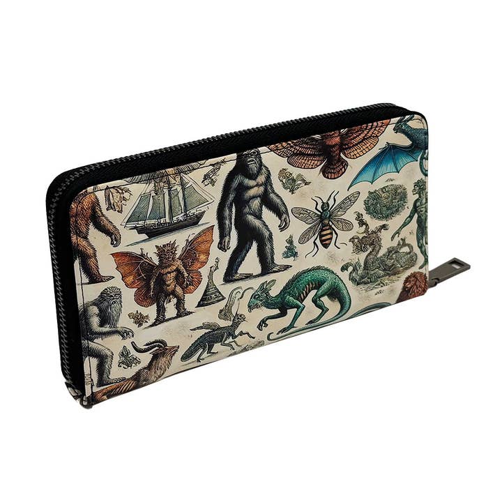 Shady Front - Wholesale Clutch Bag - Women's - Cryptids and Mythological Creatures Clutch Handbag2