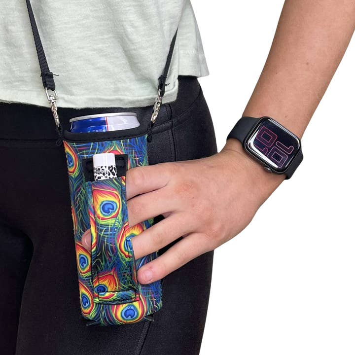 12 ounce Slank Kan Håndterer™ W/Rem for engroshandel hos Drink Handlers