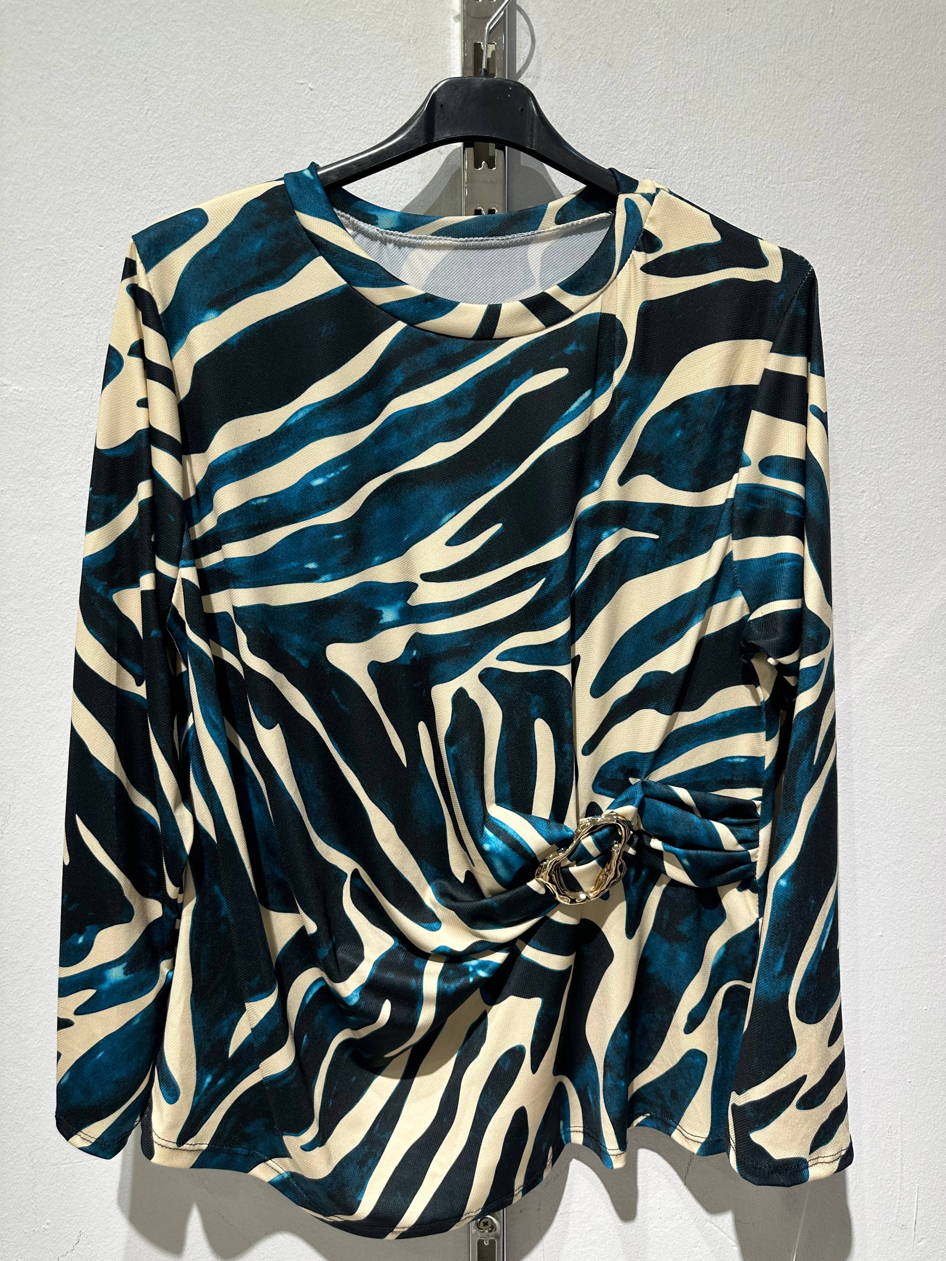 Only Yuan – Engroshandel Bluse - Dame – ref 13901 bluse med print6