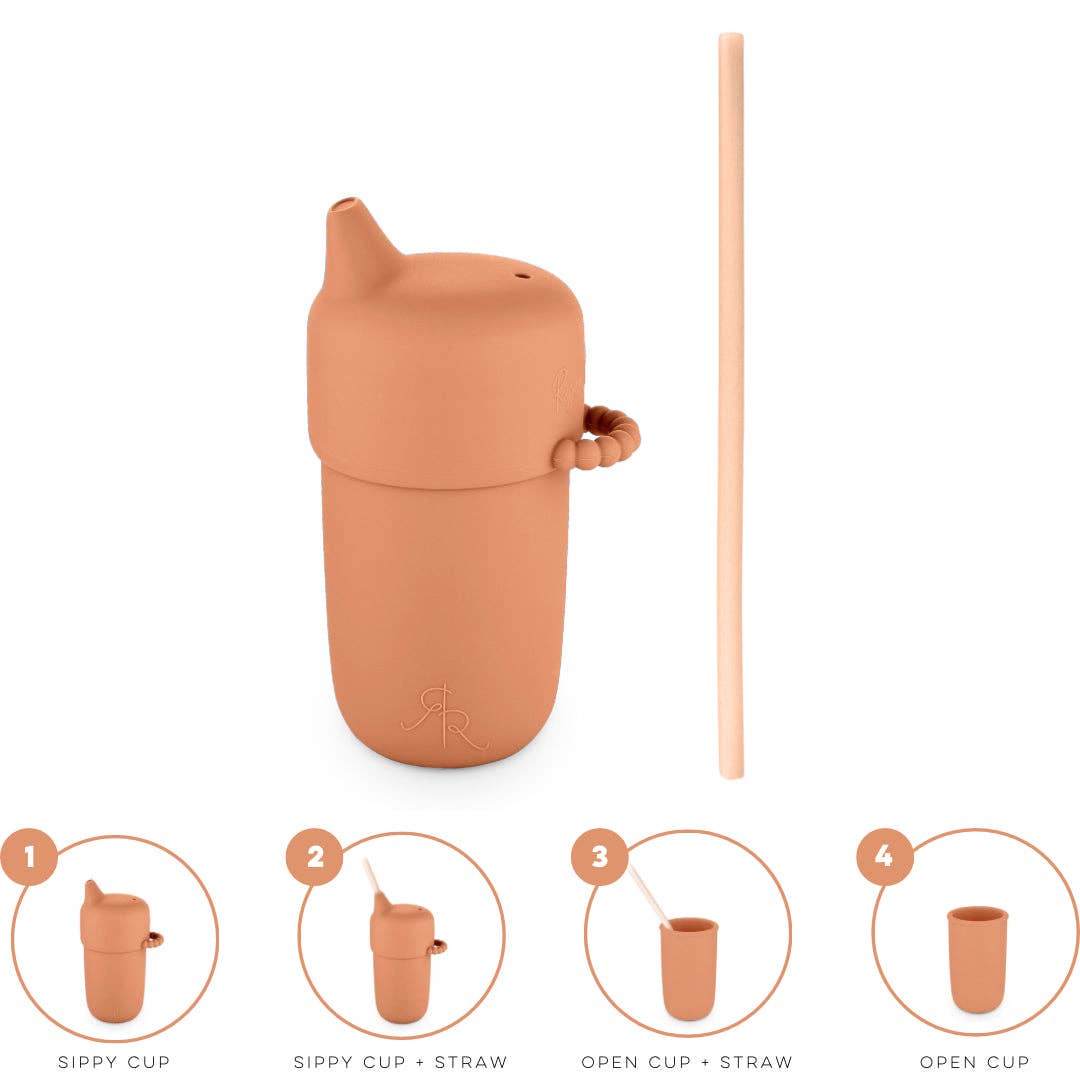 Ryan & Rose - Vendita all'ingrosso Bicchiere/tazza - Bambini e neonati - Bicchiere evolutivo 4 in 1 Cutie Cup, 210 ml4