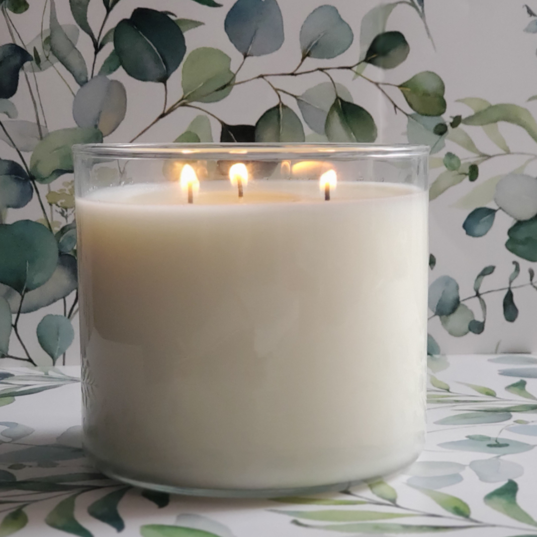 Peachyfrog - Wholesale Jar/Filled Candle - 3 Wick Luxury Candle | 100% Soy Wax3